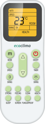 Кассетный кондиционер Ecoclima ECLCA-H24/4R1C + ECMB12C + ECL-H24/4R1C(U)
